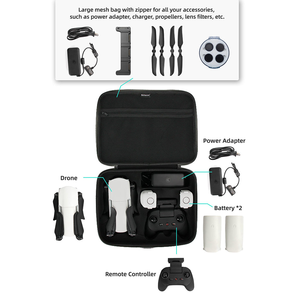 SUNNYLIFE EVO-B358 For EVO Lite/Lite+ Drone Body Protective Storage Bag Case RC Handbag Shockproof Box