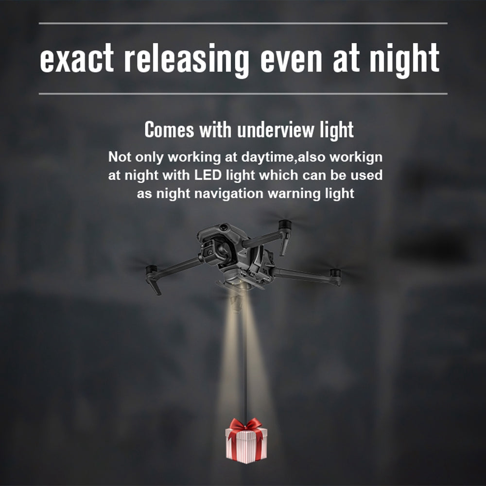 STARTRC 1110461 Airdrop Device for DJI Mavic 3 Delivery System Multifunctional Thrower Kit with Expansion Bracket/Fishing Line