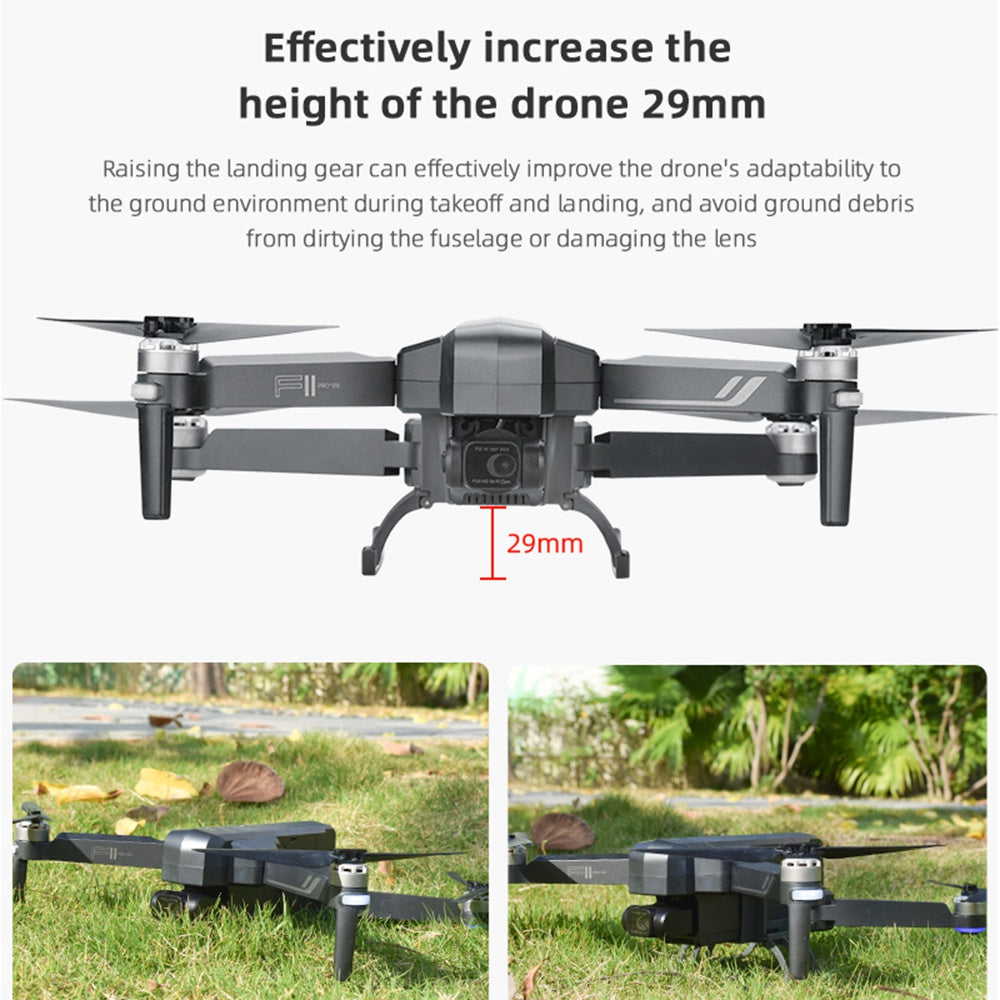 EWB9164 Heightened Extender Landing Gear Booster Stand for SJRCF 11S Drone
