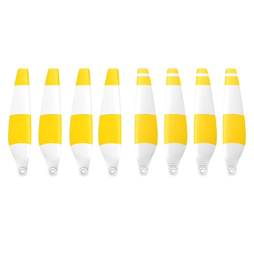 6030F 8Pcs/Set Double Sided Colorful Propeller for DJI Mini 3 Pro Drone Replacement Accessories Propeller Spare Parts - Yellow