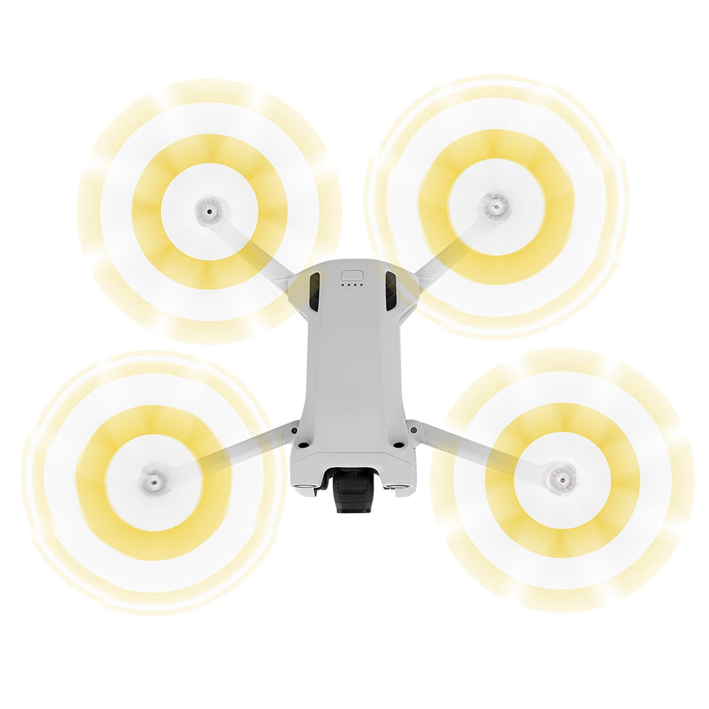 6030F 8Pcs/Set Double Sided Colorful Propeller for DJI Mini 3 Pro Drone Replacement Accessories Propeller Spare Parts - Yellow