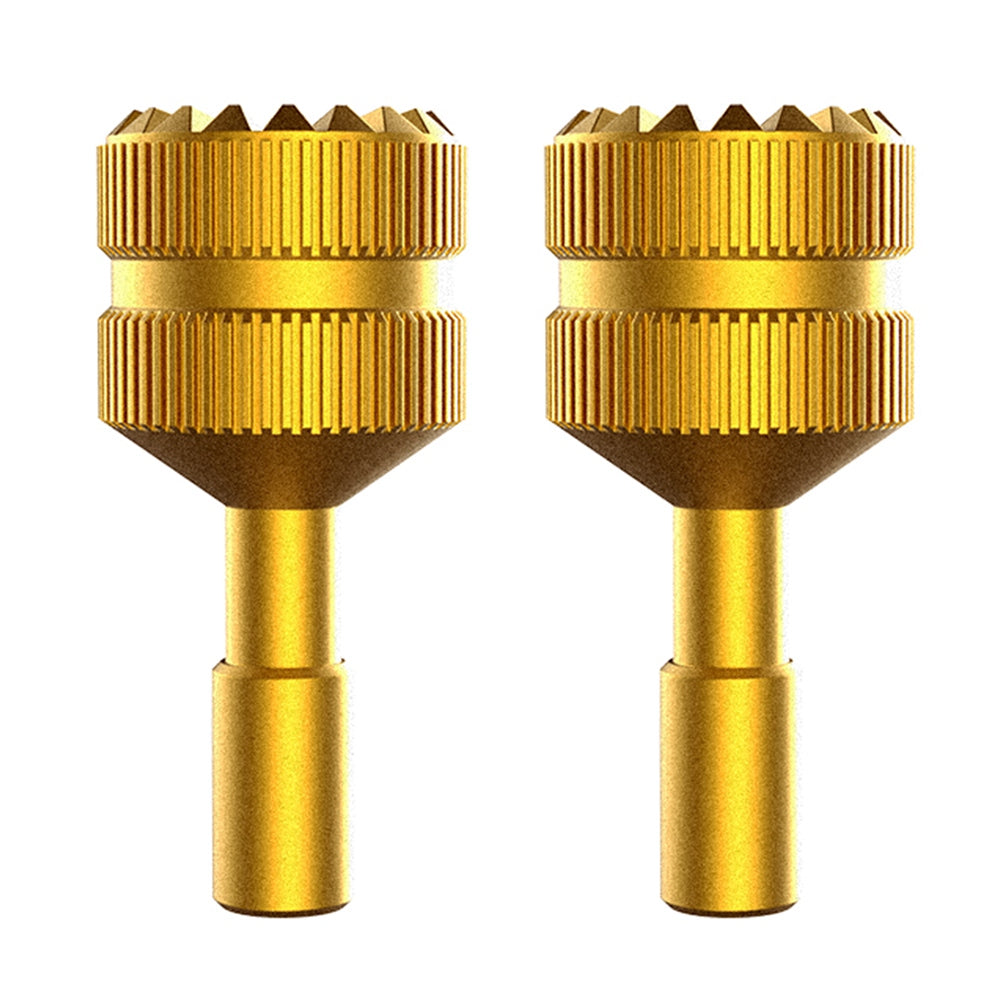 SUNNYLIFE MM3-YG393 For DJI Mini 3 Pro DJI-RC Remote Controller 1 Pair Thumb Rocker Aluminum Alloy Control Joysticks - Gold