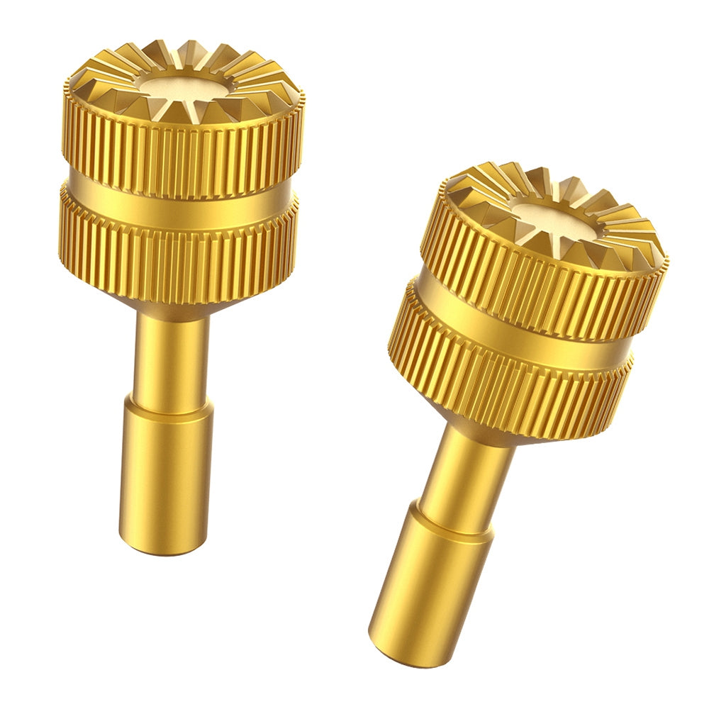 SUNNYLIFE MM3-YG393 For DJI Mini 3 Pro DJI-RC Remote Controller 1 Pair Thumb Rocker Aluminum Alloy Control Joysticks - Gold