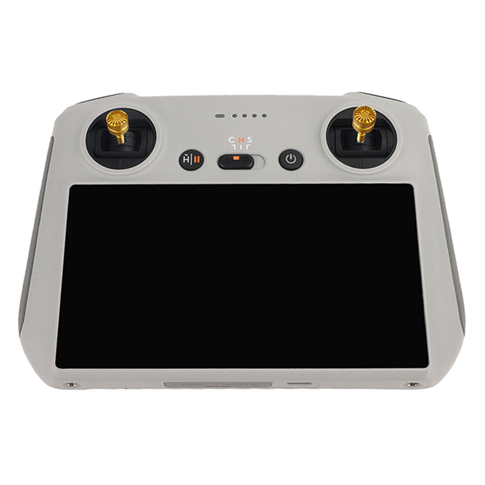 SUNNYLIFE MM3-YG393 For DJI Mini 3 Pro DJI-RC Remote Controller 1 Pair Thumb Rocker Aluminum Alloy Control Joysticks - Gold