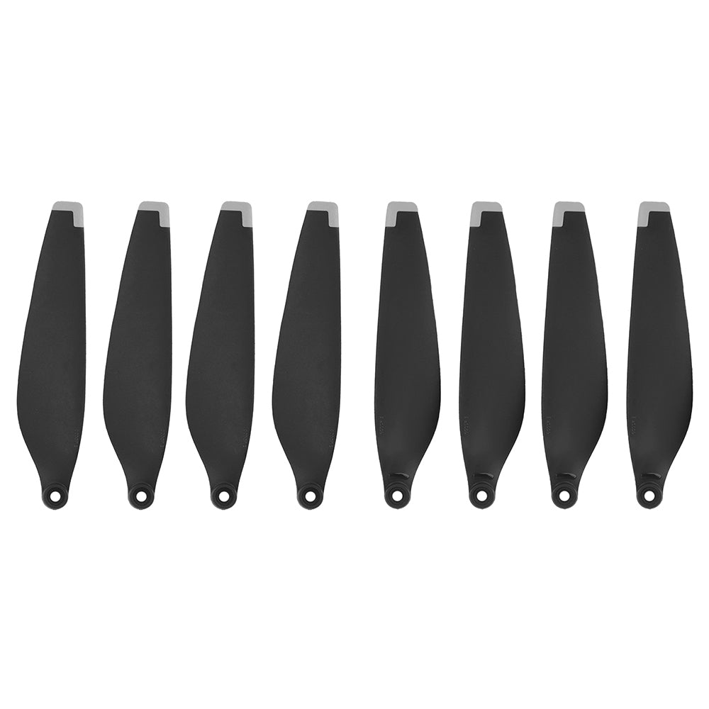 6030F For DJI Mini 3 Pro 8Pcs Plastic Drone Propellers Blades Replacement Accessories - Black/Silver