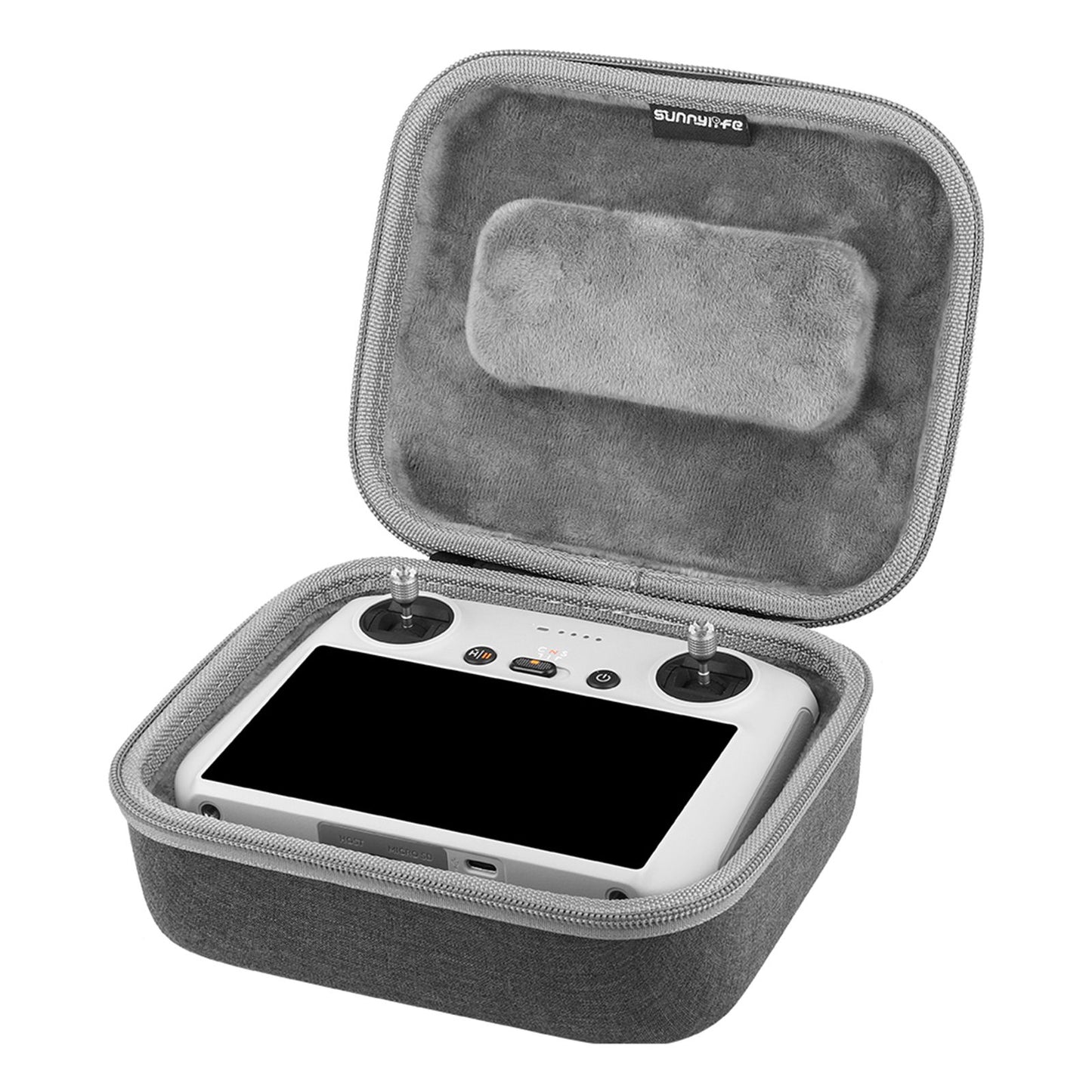 SUNNYLIFE MM3-B391 For DJI RC Remote Controller Portable Shockproof Carrying Case Zipper Storage Bag