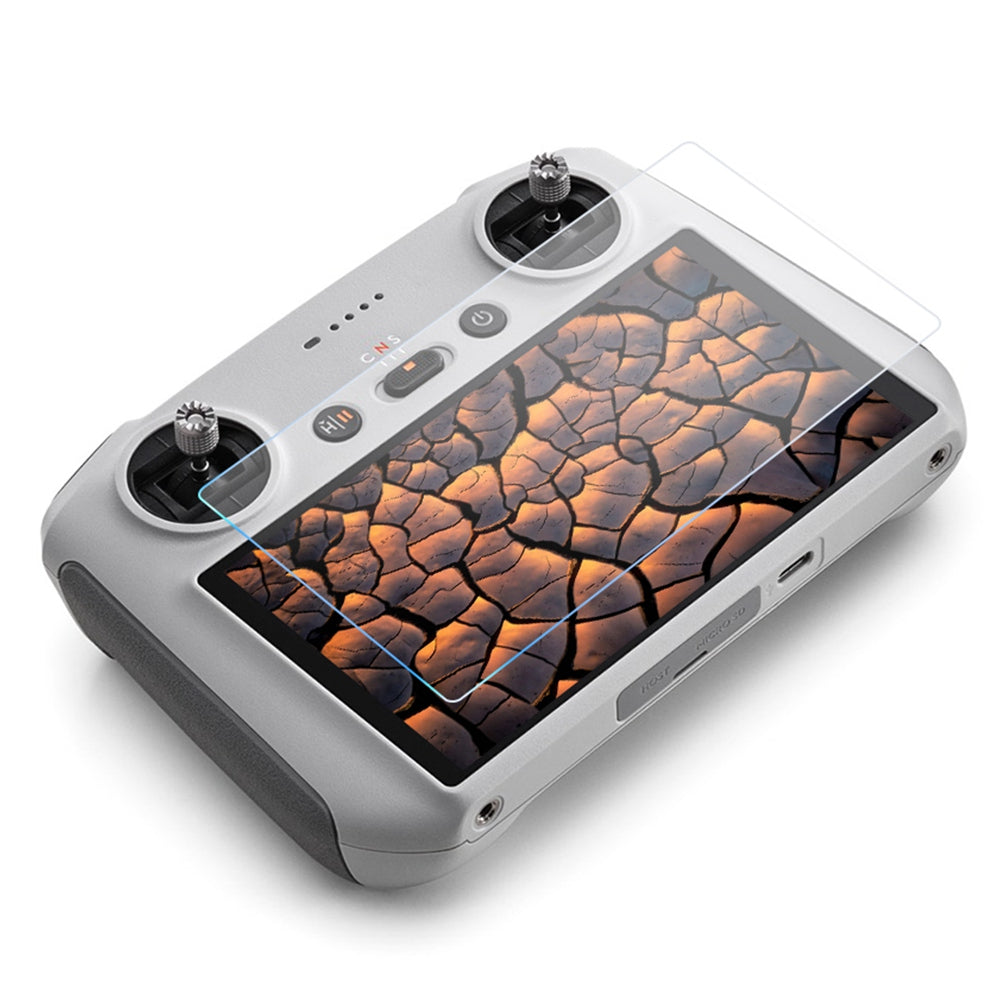 EWB9217_2 2Pcs for DJI Mini 3 Pro RC Remote Controller Screen Protector Tempered Glass High Definition Protective Film