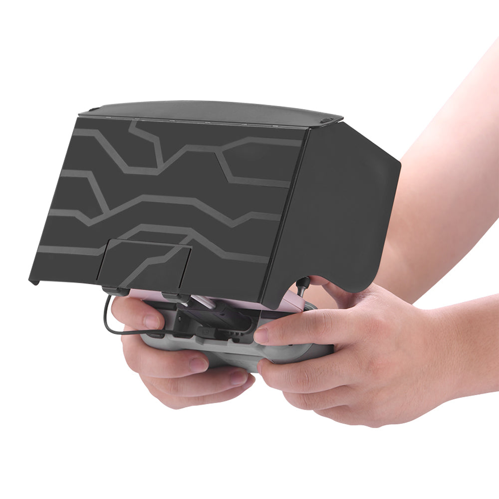 EWB9214 for DJI Mini 3 Pro RC-N1 Remote Control Sunshade for DJI Mavic 3/Mini 2/Air 2/2S Drone Foldable Smartphone Light Block Sunhood