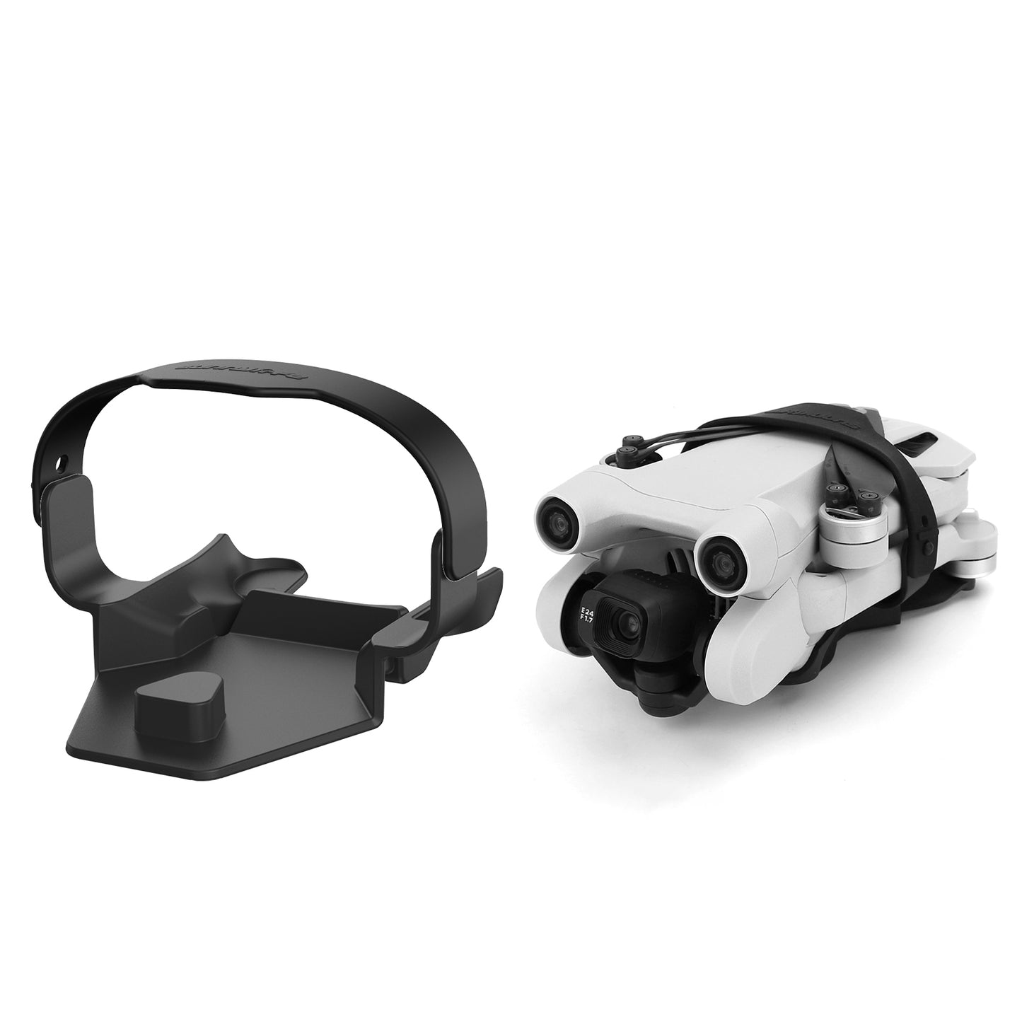 SUNNYLIFE MM3-SJ398 For DJI Mini 3 Pro Drone Propeller Fixing Stabilizer Anti-dust Bottom Cover - Black