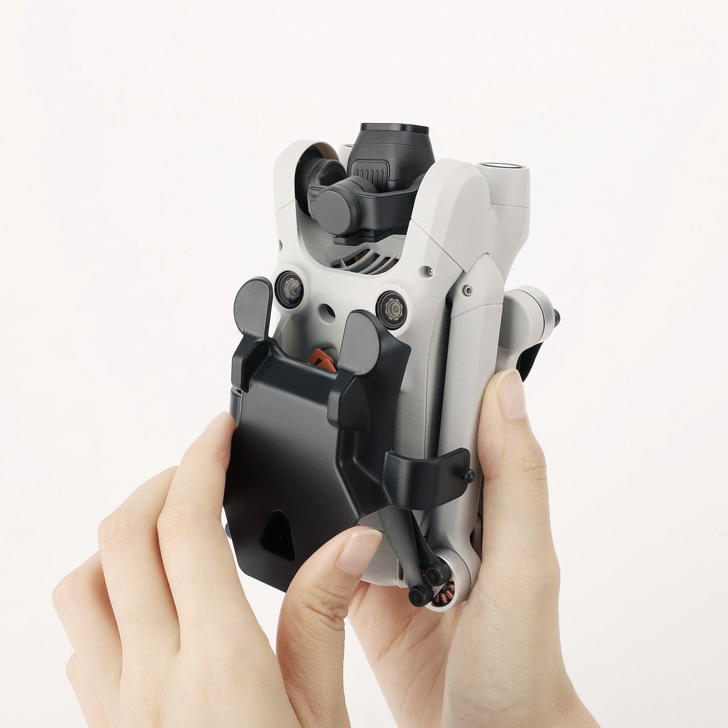 SUNNYLIFE MM3-SJ398 For DJI Mini 3 Pro Drone Propeller Fixing Stabilizer Anti-dust Bottom Cover - Black