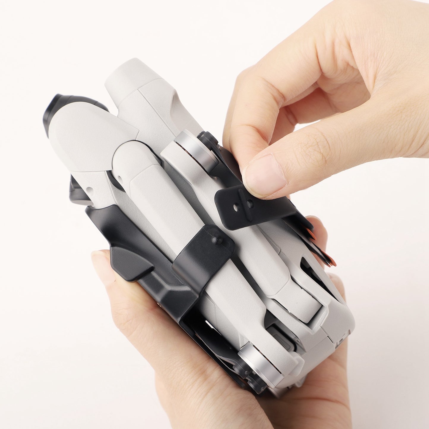 SUNNYLIFE MM3-SJ398 For DJI Mini 3 Pro Drone Propeller Fixing Stabilizer Anti-dust Bottom Cover - Black