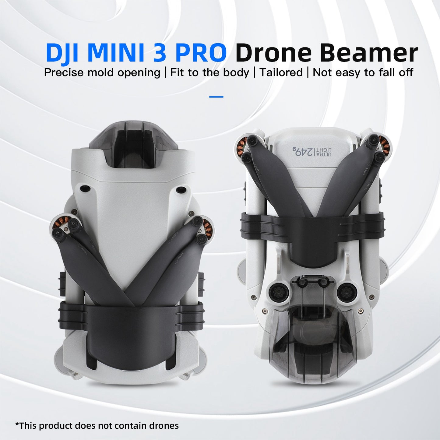 RCSTQ 1355900 For DJI Mini 3 Pro 2Pcs/Set Drone Front + Rear Propeller Fixing Holder Stabilizer