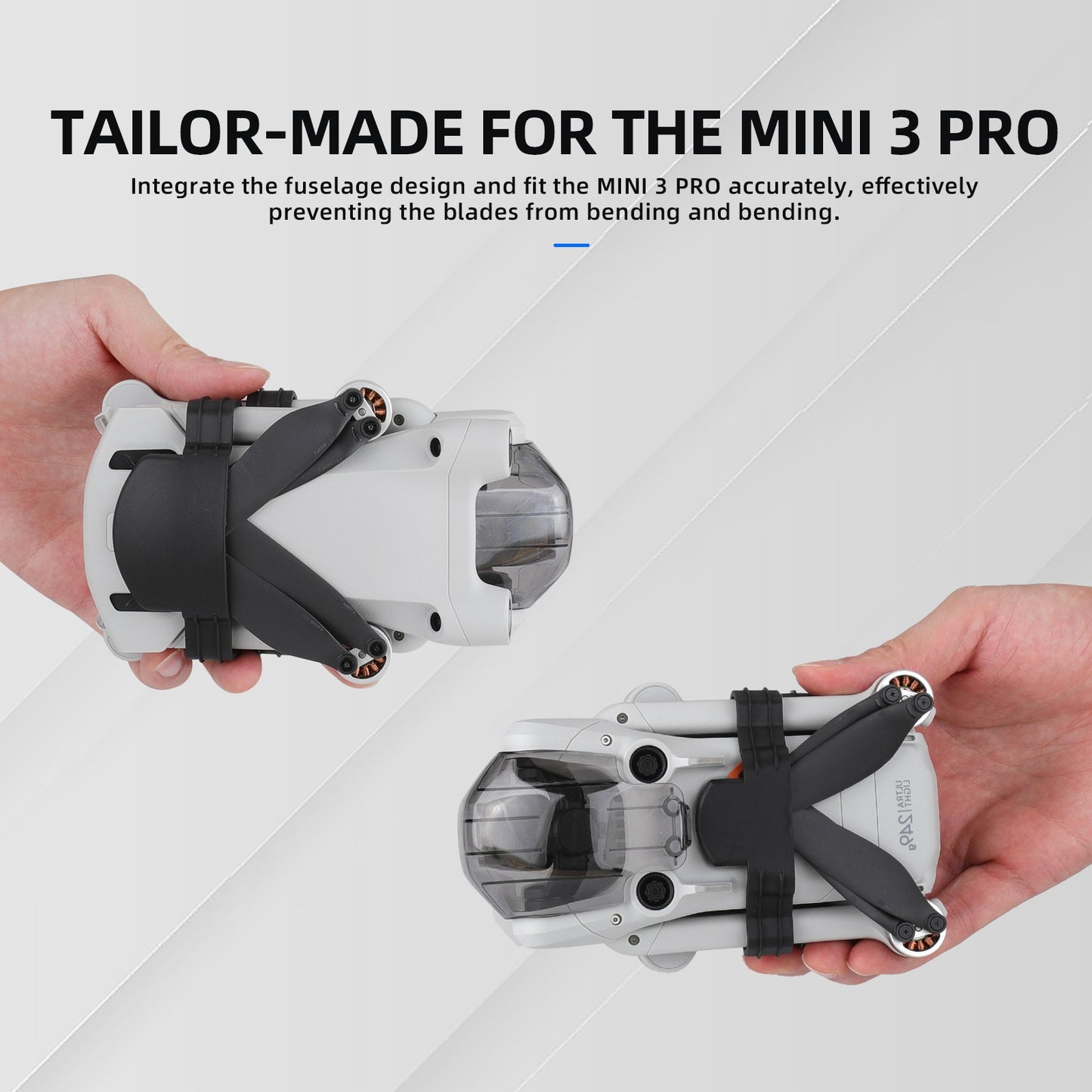 RCSTQ 1355900 For DJI Mini 3 Pro 2Pcs/Set Drone Front + Rear Propeller Fixing Holder Stabilizer