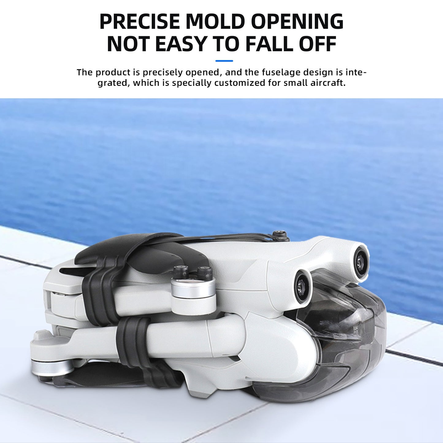 RCSTQ 1355900 For DJI Mini 3 Pro 2Pcs/Set Drone Front + Rear Propeller Fixing Holder Stabilizer