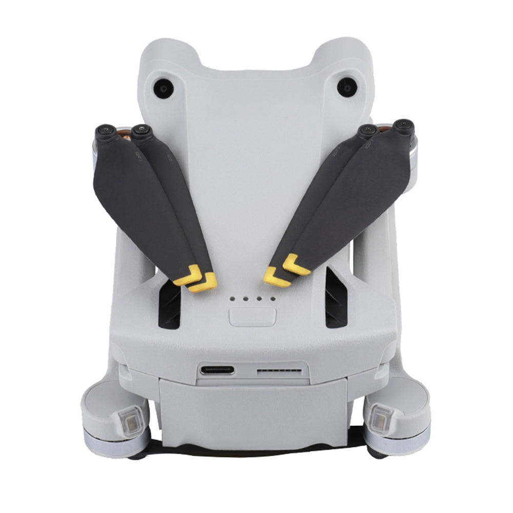 RCSTQ 1359100 For DJI Mini 3 Pro 4Pcs Plastic Noise Reduction Drone Propellers Blades Replacement Parts - Black/Gold