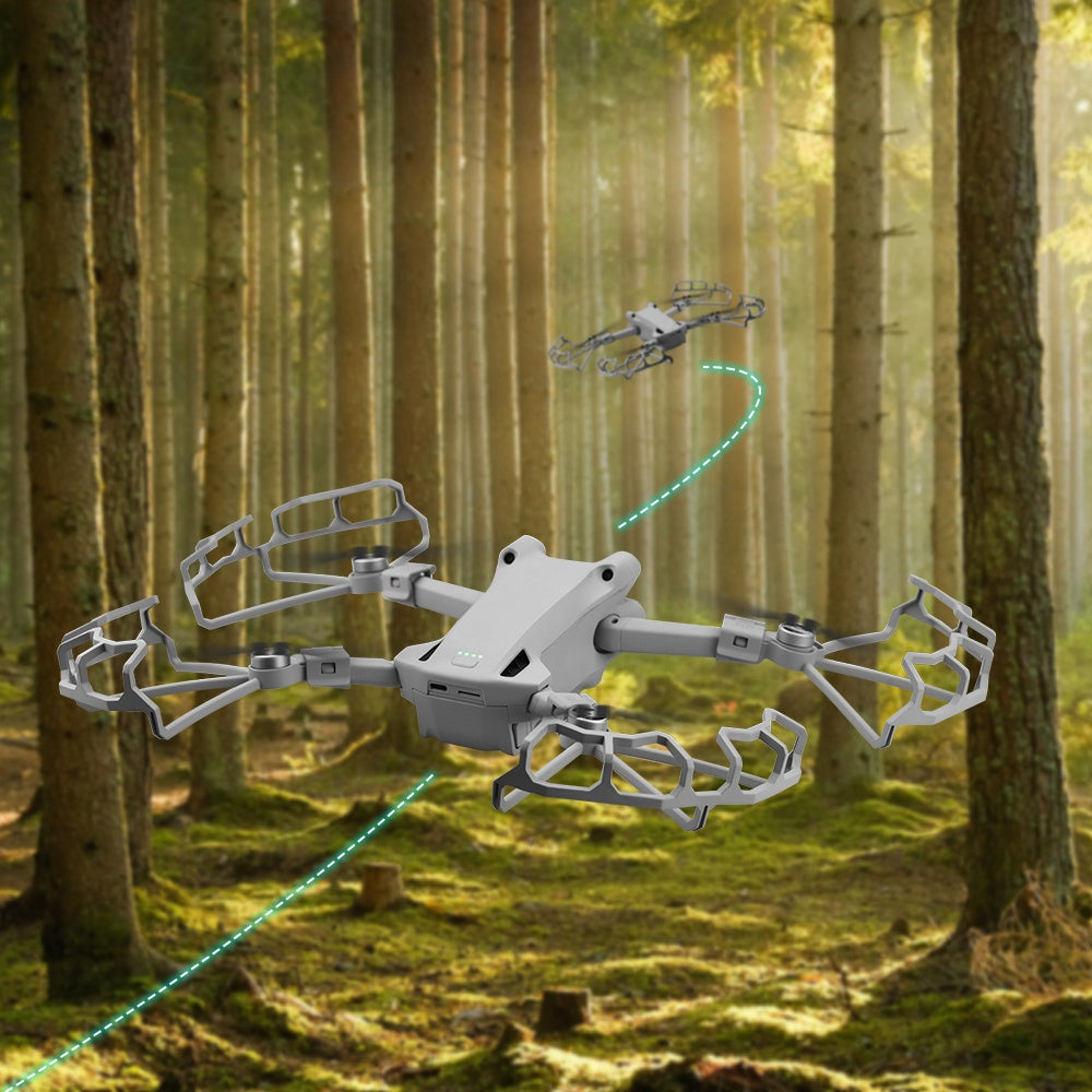 EWB9262 For DJI Mini 3 Pro 1 Set Drone Propeller Protection Prop Semi-enclosed Propeller Protective Cover