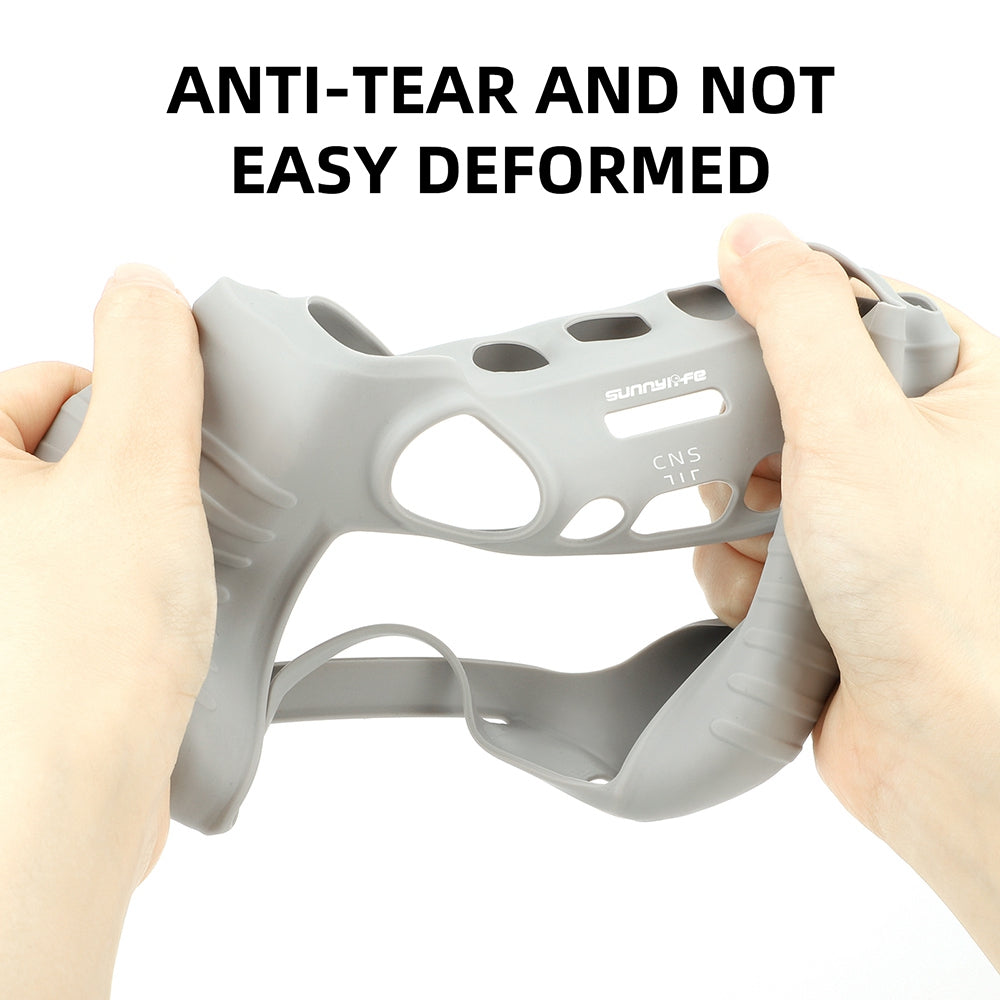 SUNNYLIFE MM3-BHT441 for DJI Mini 3 Pro DJI RC Remote Control Silicone Protection Cover Anti-drop Case - Grey