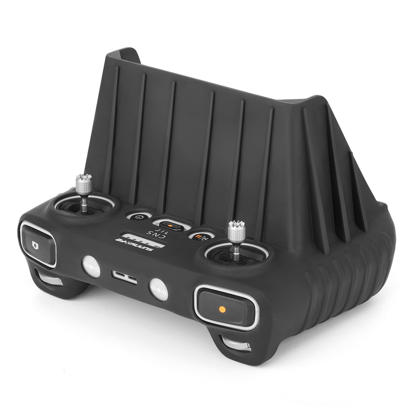 SUNNYLIFE MM3-BHT442 for DJI Mini 3 Pro DJI RC Remote Control Sleeve Silicone Protective Cover with Sun Hood - Black