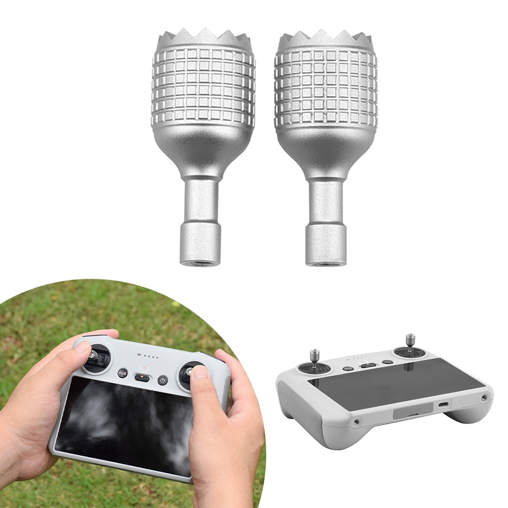 EWB9293 2Pcs Anti-skid Thumb Rocker for DJI Mini 3 Pro Remote Control with Screen Joystick Handle