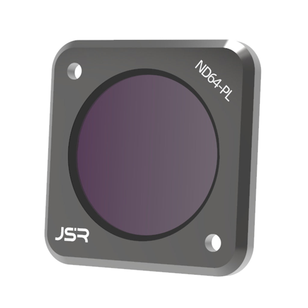 Junestar For DJI Action 2 NDPL Filter Multi-layer Coating Optical Glass Camera ND-PL Lens Filter - ND64-PL