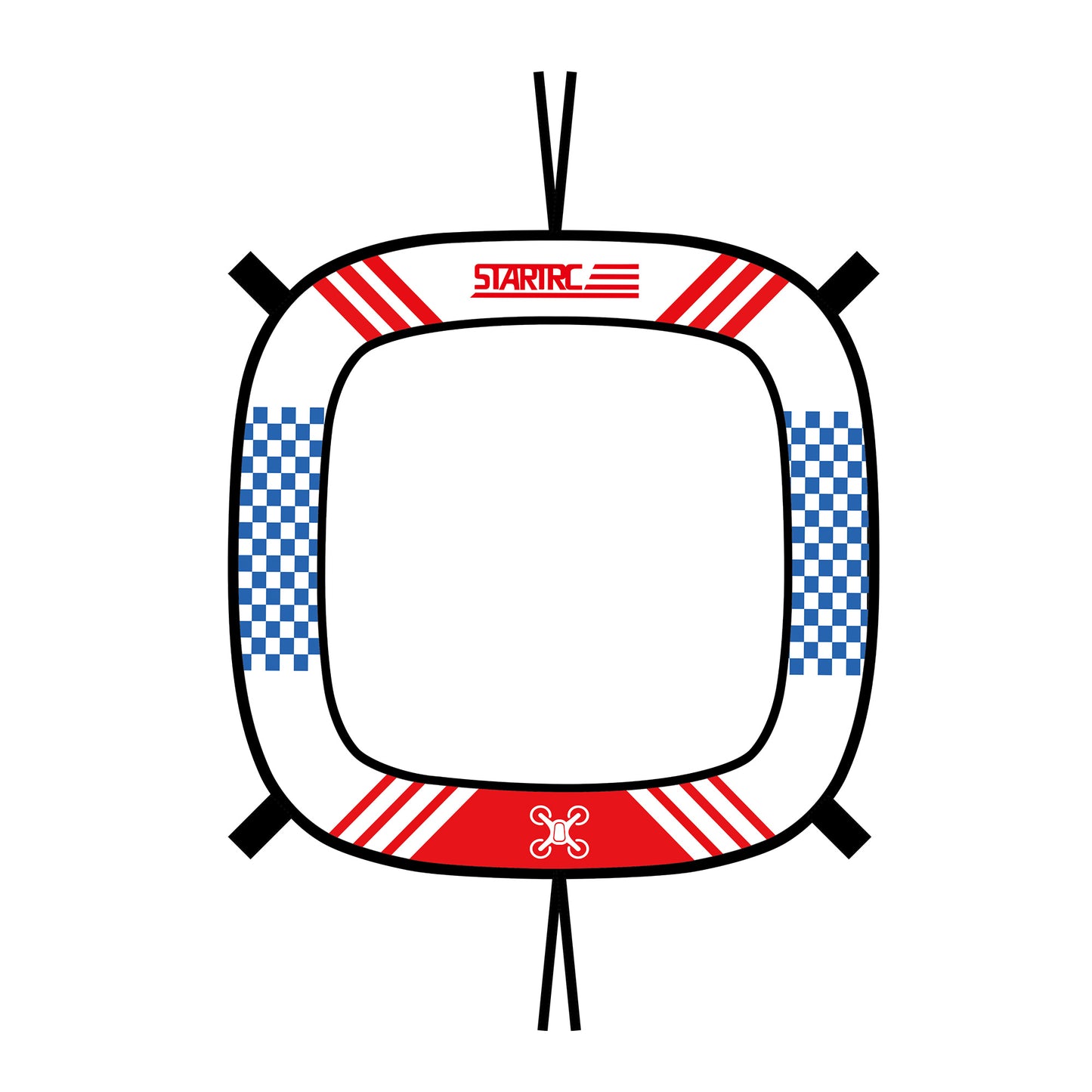 STARTRC 1111164 5Pcs For DJI Avata / FPV Track Obstacle Avoidance Square Pass Gate Drone Training Accessories