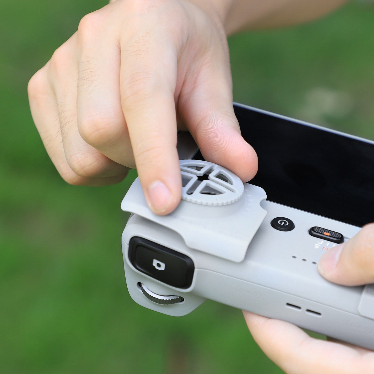 SUNNYLIFE DS470 For DJI RC Remote Control Rocker Speed Controller Lengthen Rocker Thumb Stick Set - Red