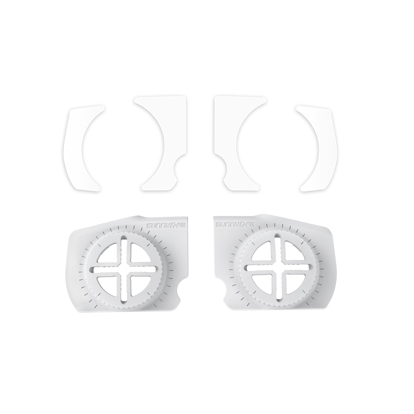 SUNNYLIFE DS470 For DJI RC Remote Control Rocker Speed Controller Lengthen Rocker Thumb Stick Set - Red