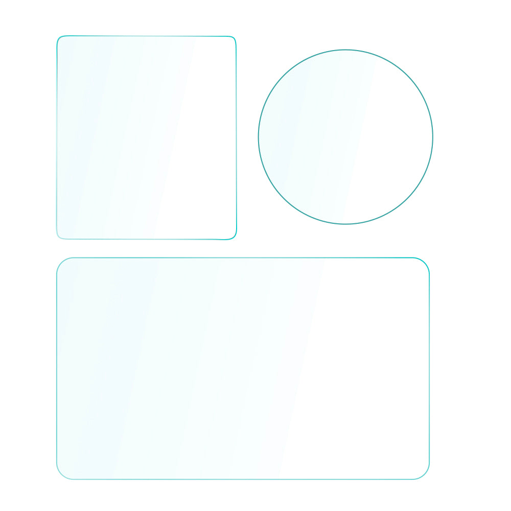 BRDRC for DJI Osmo Action 3 Camera Tempered Glass Film Explosion-proof Screen Lens Protector Set