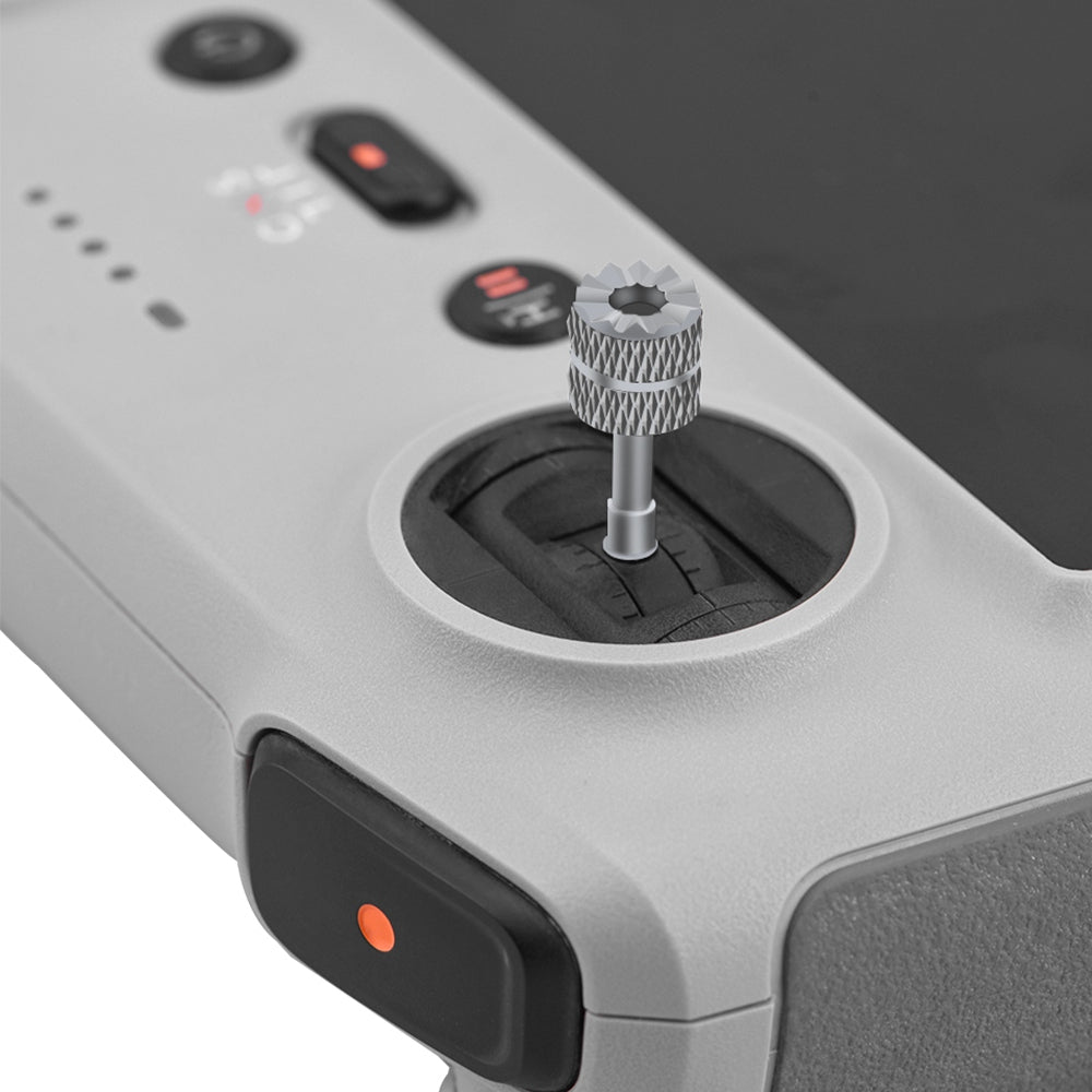 EWB9409 For DJI Mini 3 Pro Remote Controller 1 Pair Thumb Rocker Aluminum Alloy Control Joysticks - Gold