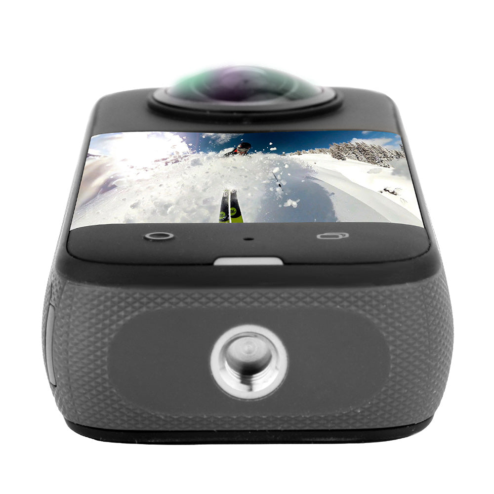 Uniqkart IST-BHM491 1 Set Curved Design Camera Screen Film for Insta360 X3, Anti-scratch Full Covering Tempered Glass Screen Protector