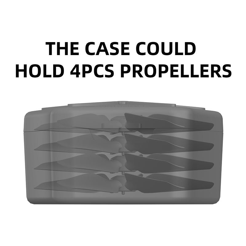 SUNNYLIFE 4Pcs for DJI Avata Propeller Drone Blade with Shockproof Storage Box - Red