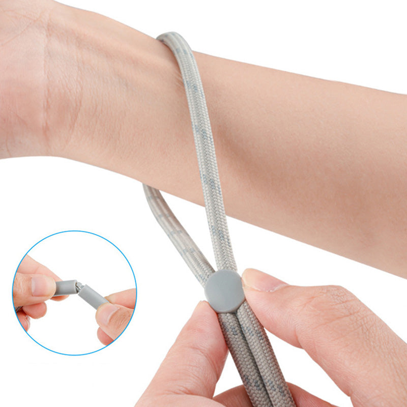 Uniqkart for GoPro 9 / 10 Action Camera Silicone Cover Anti-drop Protective Sleeve with Lens Cover and Anti-lost Rope - Orange