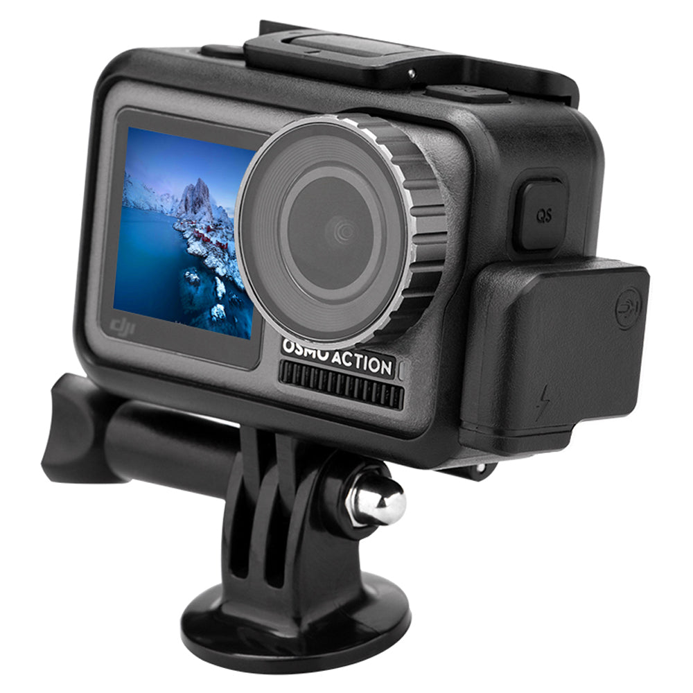 BRDRC DJI-7337 USB-C 3.5mm Microphone Adapter for DJI Osmo Action Camera, Supporting Battery Charging Data Transmission