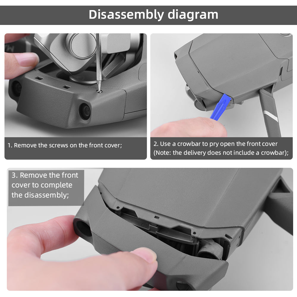 DJI-9021 For DJI Mavic 2 Drone Front Cover Spare Parts Replacement Repair Accessory