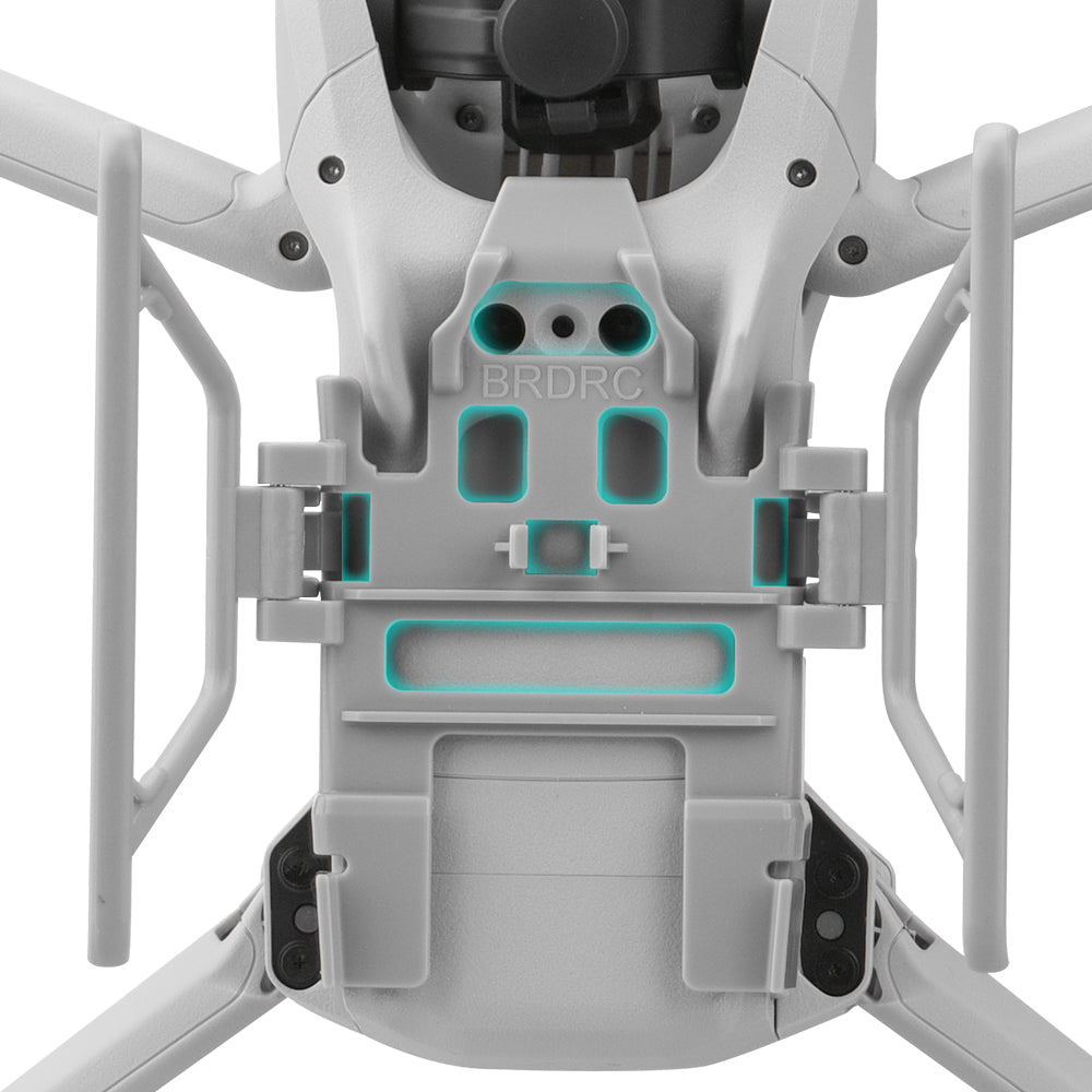 BRDRC 9648 For DJI Mini 3 / Mini 3 Pro Folding Landing Gear RC Drone Accessories Leg Support Protector Extensions