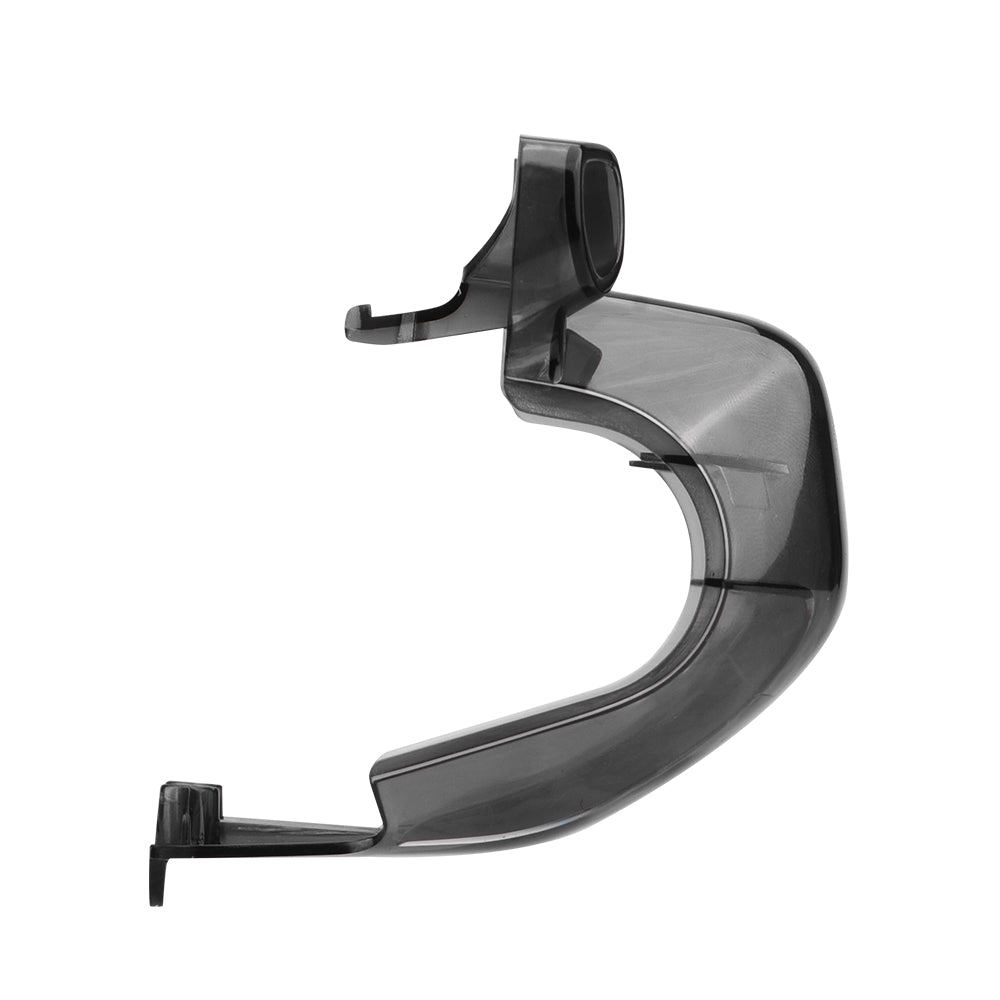 BRDRC Anti-scratch PC Lens Cap Hood for DJI Mini 3 Drone Gimbal Camera Protector Cover - Transparent Black