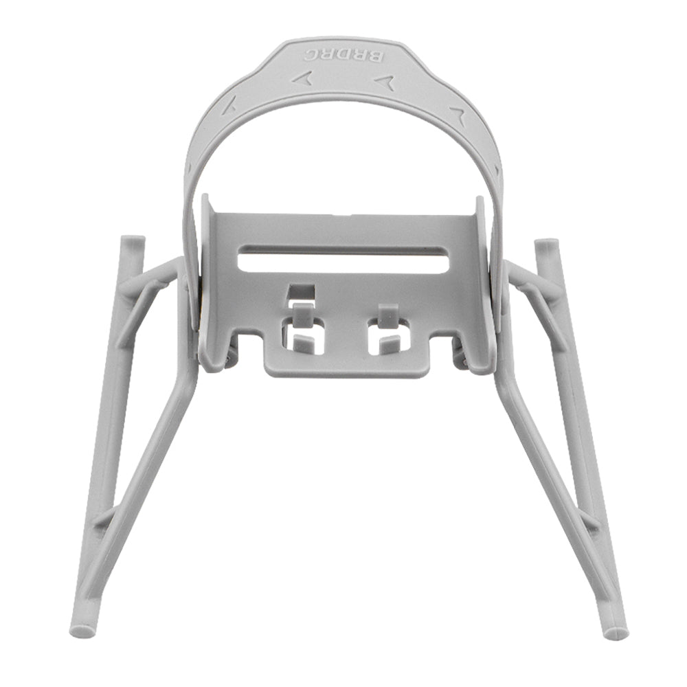 BRDRC For DJI Mini 3 / Mini 3 Pro Foldable Landing Gear ABS Height Extender with Silicone Strap - Grey