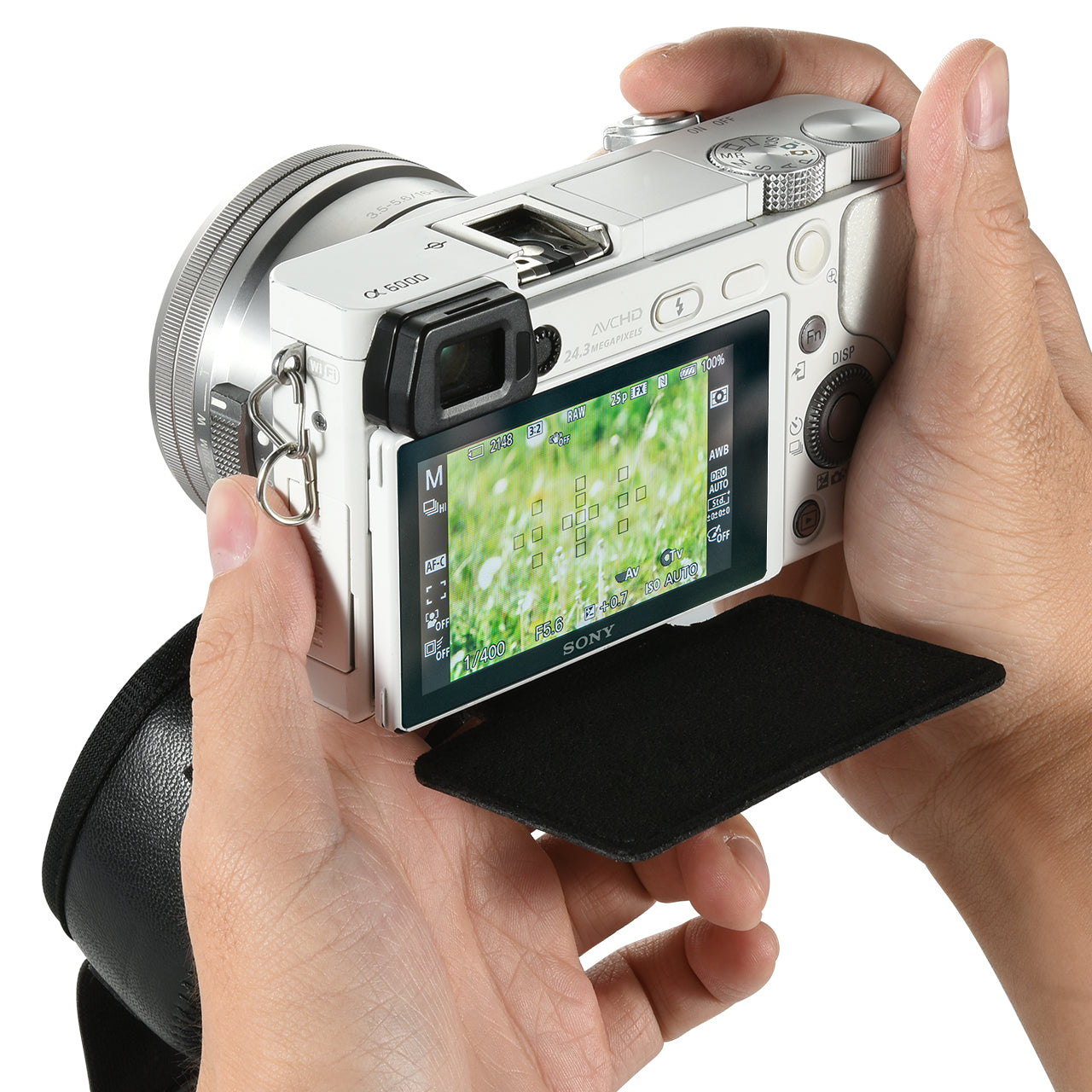 PU Leather Protective Case for SLR Camera Lens - Size: L