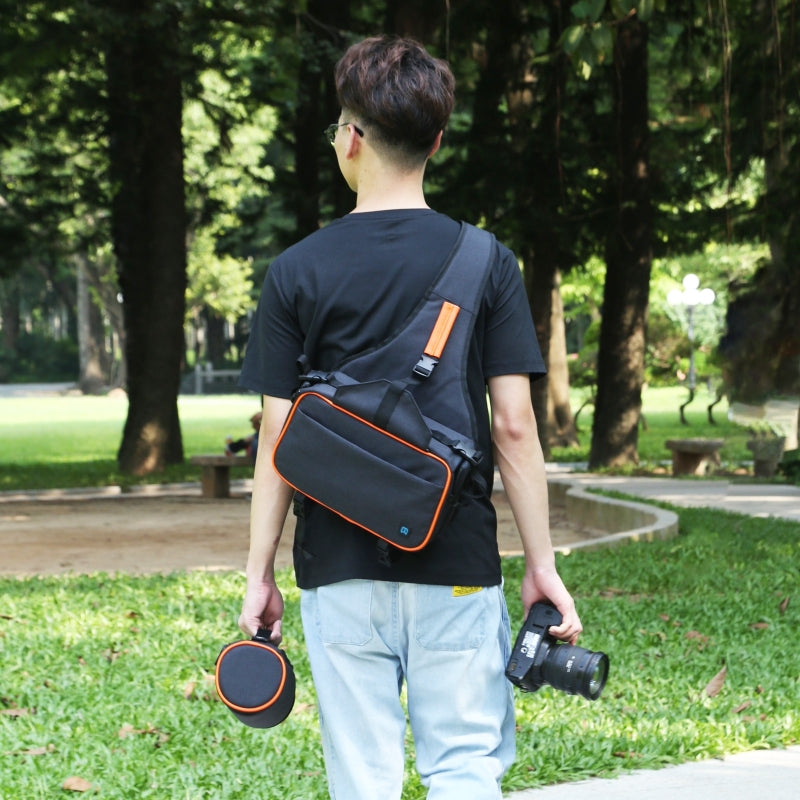 Puluz PU5014B DSLR Camera Backpack and Lens Bag for Nikon Sony Canon Photography Equipment Shoulder Bag