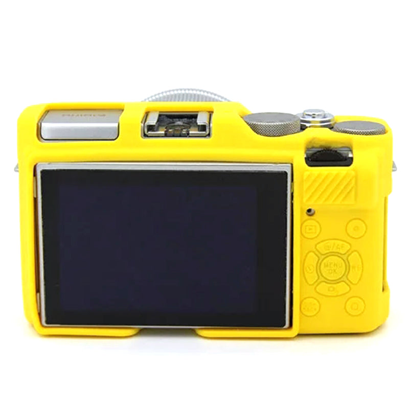 Uniqkart for Fujifilm XA3 / XA10 / XA5 / XA20 Soft Silicone Camera Case Protector Anti-scratch Camera Body Cover - Yellow