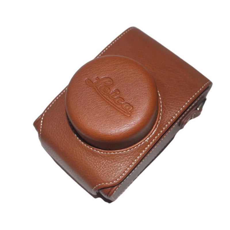 Anti-scratch Camera Cover for Leica D-Lux 7 / D-Lux (Typ 109), Multifunction Protective Cover Shoulder Bag Camera Accessories - With LOGO