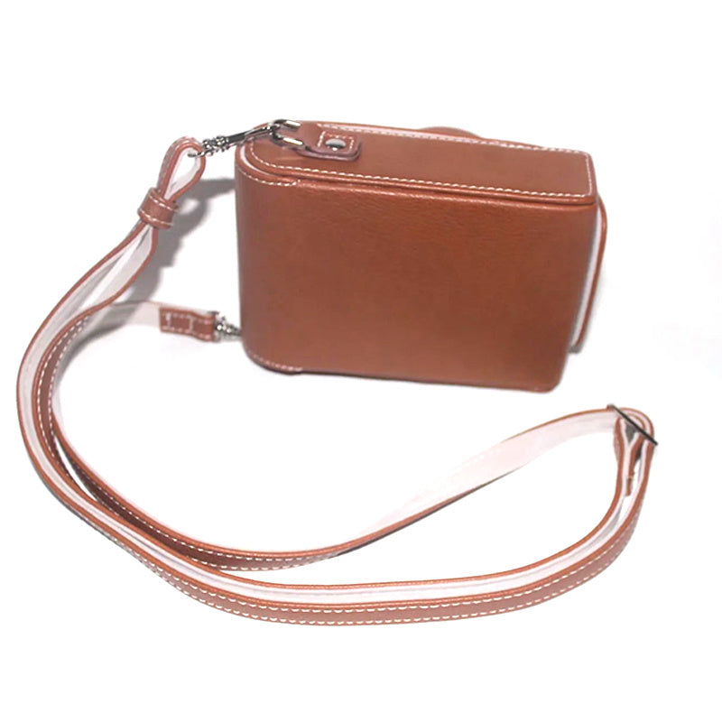 Anti-scratch Camera Cover for Leica D-Lux 7 / D-Lux (Typ 109), Multifunction Protective Cover Shoulder Bag Camera Accessories - With LOGO