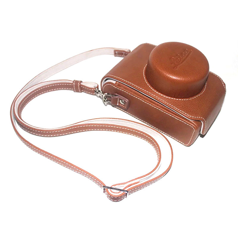 Anti-scratch Camera Cover for Leica D-Lux 7 / D-Lux (Typ 109), Multifunction Protective Cover Shoulder Bag Camera Accessories - With LOGO