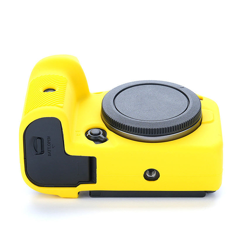 Flexible Silicone Protective Case for Canon EOS R7 Camera, Anti-scratch Anti-drop Cover - Yellow