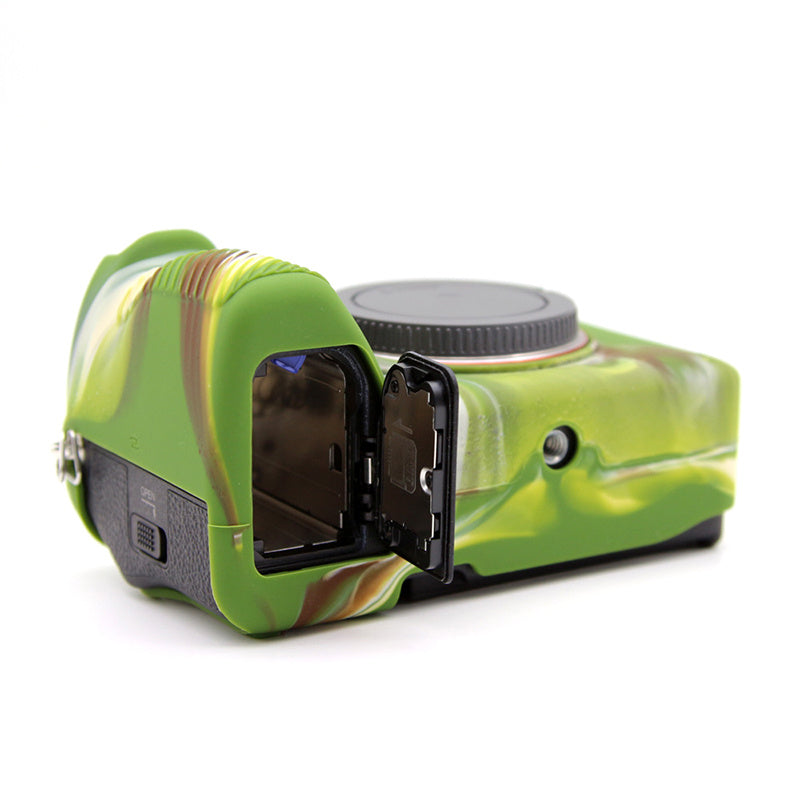 Silicone Case for Sony A7IV / A74 / A7M4 Digital Camera, Dust-proof Anti-scratch Protective Camera Cover - Camouflage