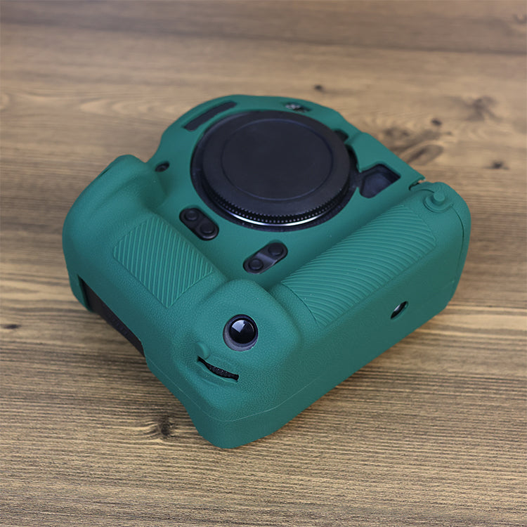 Drop Protection Flexible Silicone Protective Case for Canon EOS R3 Camera, Anti-scratch Anti-drop Cover - Army Green