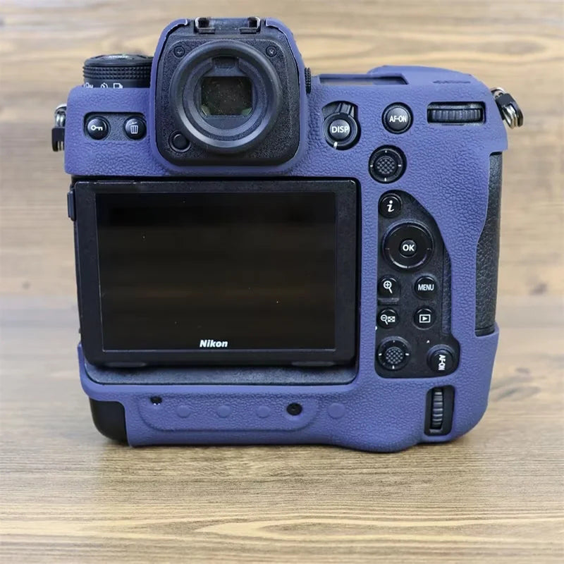 Uniqkart for Nikon Z9 Soft Silicone Anti-scratch Case Camera Protective Sleeve Cover - Blue