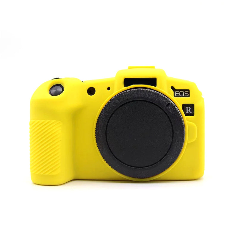 Uniqkart for Canon EOS RP Silicone Skin Case Anti-scratch Digital Camera Protective Cover - Yellow