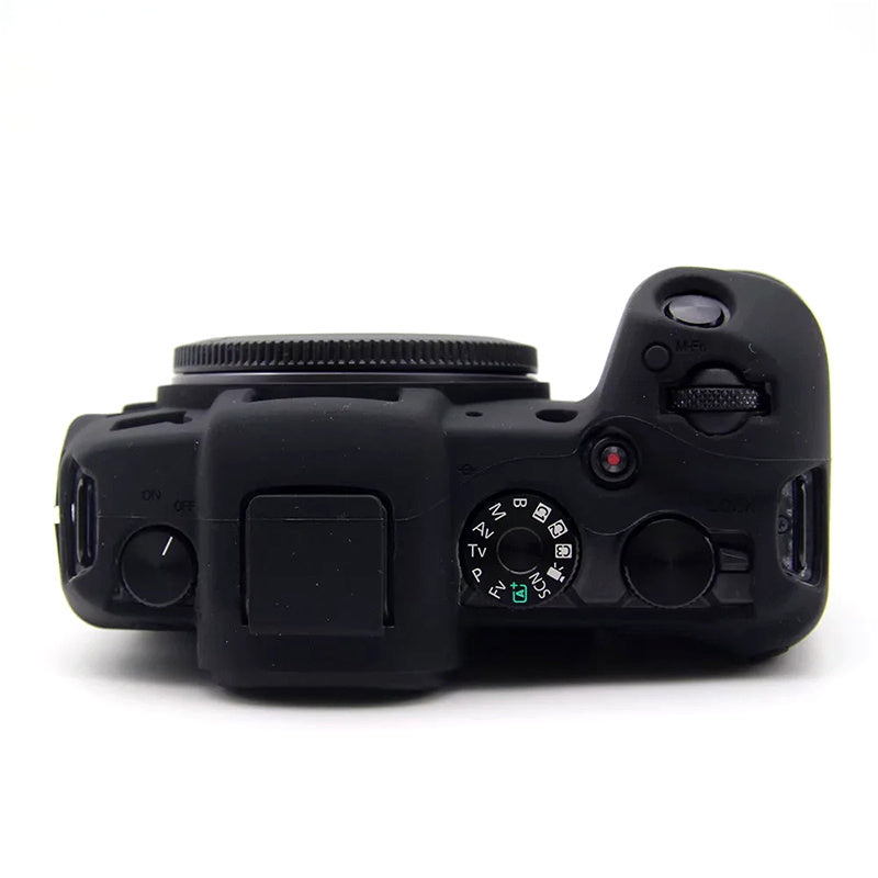 Uniqkart for Canon EOS RP Silicone Skin Case Anti-scratch Digital Camera Protective Cover - Black