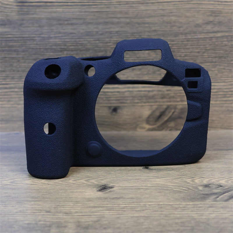 Uniqkart for Canon EOS R6 Mark II Silicone Case Anti-scratch Digital Camera Protective Cover - Black